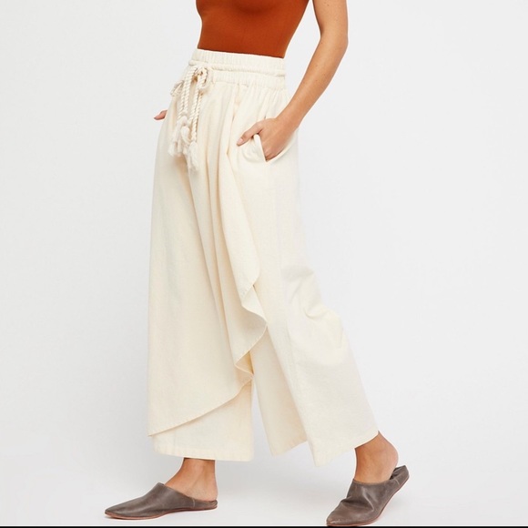 NWOT Free People Boho Pants - Picture 1 of 9